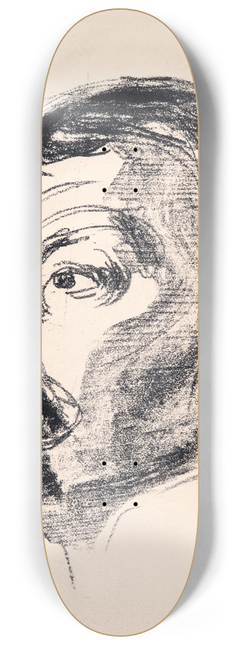 Edvard Munch - Jens Thiis 8.25 inch art skate deck