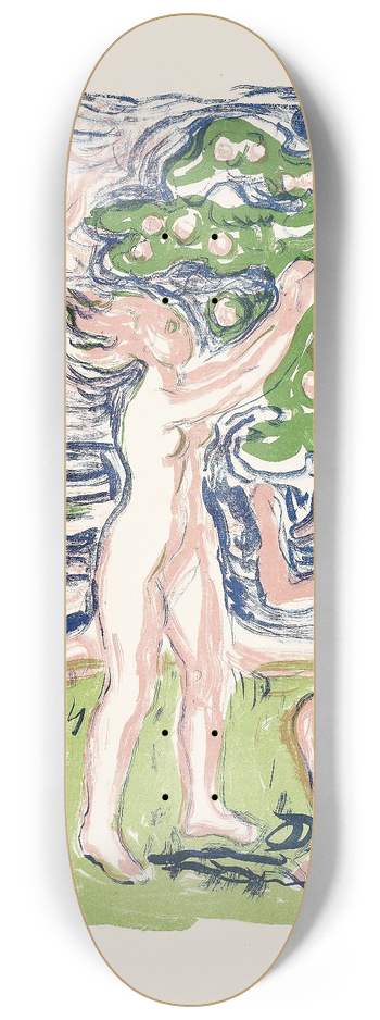 Edvard Munch - Neutralia 8.25 inch art skate deck