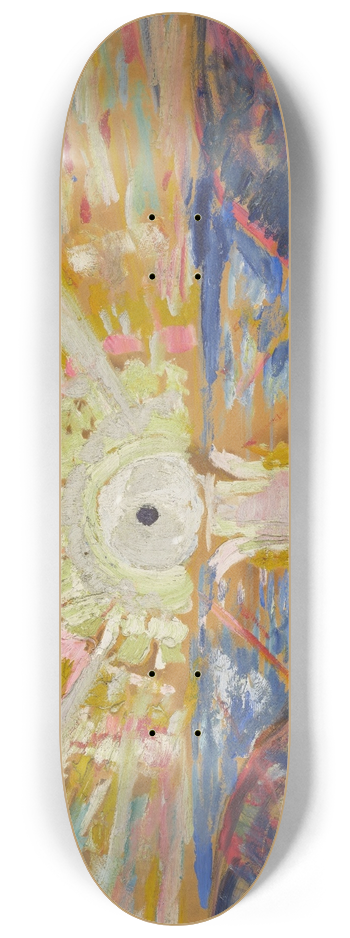 Edvard Munch - The Sun 8.25 inch art skate deck