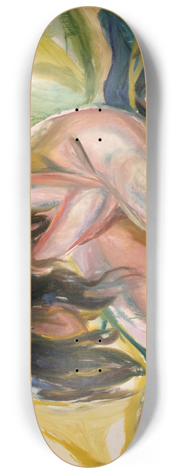 Edvard Munch - Weeping Nude 8.25 inch art skate deck