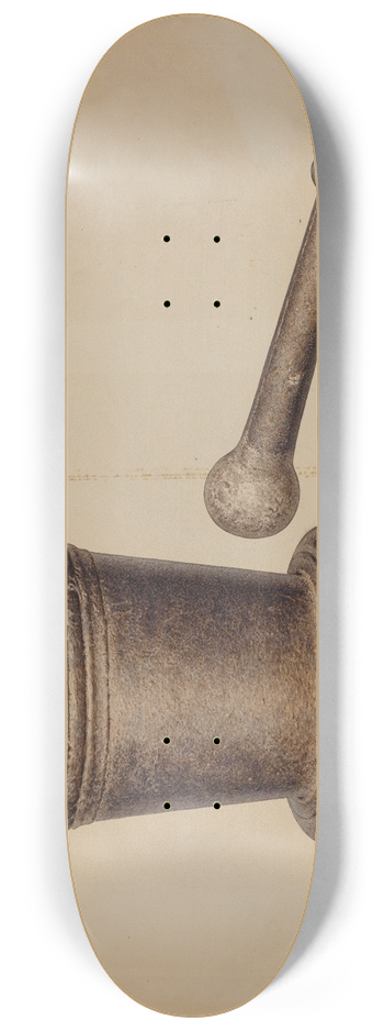 Edward Bashaw - Mortar and Pestle 8.25 inch art skate deck