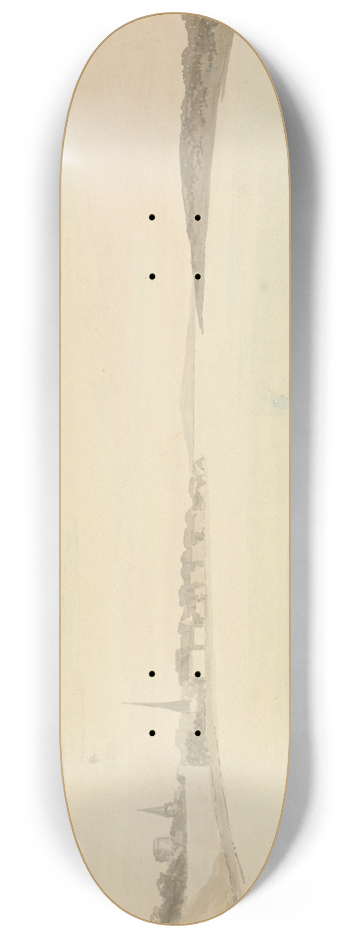 Edward Francis Burney - Tilbury Fort 8.25 inch art skate deck