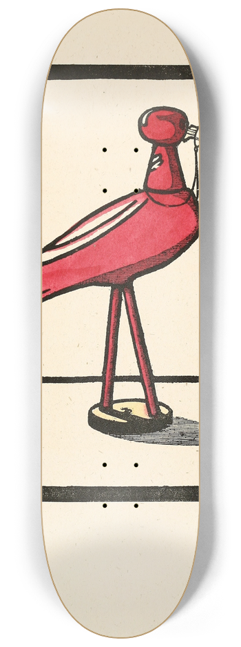 Edward Gordon Craig - The Beautiful Bird 8.25 inch art skate deck