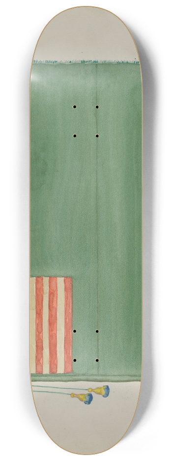 Edward Grant - Revolutionary Flag 8.25 inch art skate deck