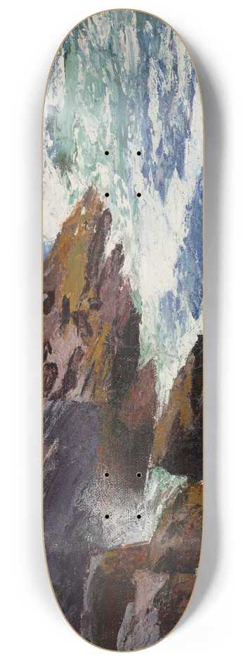 Edward Henry Potthast - Lobster Cove 8.25 inch art skate deck