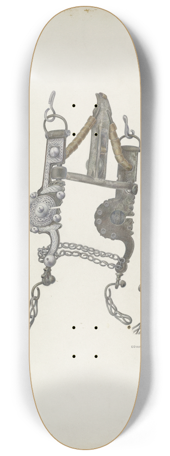 Edward Jewett - Bit 8.25 inch art skate deck