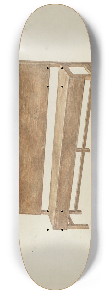 Edward Jewett - Mission Bench 8.25 inch art skate deck