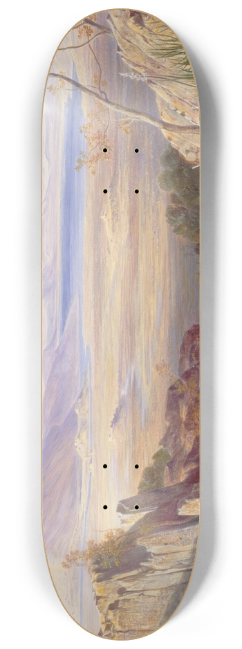 Edward Lear - Butrinto, Albania 8.25 inch art skate deck