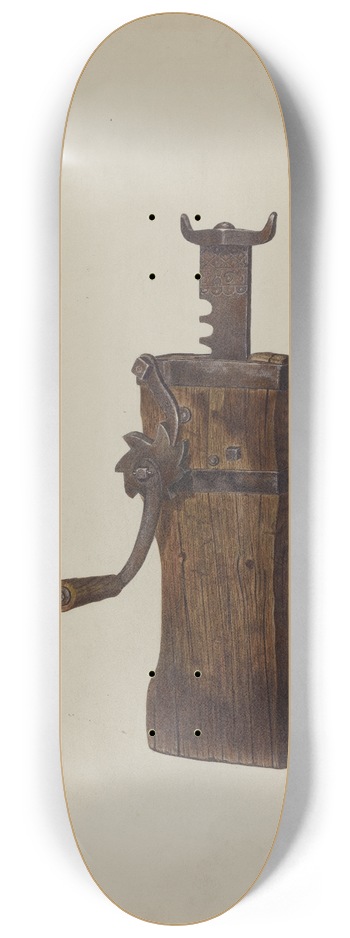Edward L. Loper - Conestoga Wagon Jack 8.25 inch art skate deck