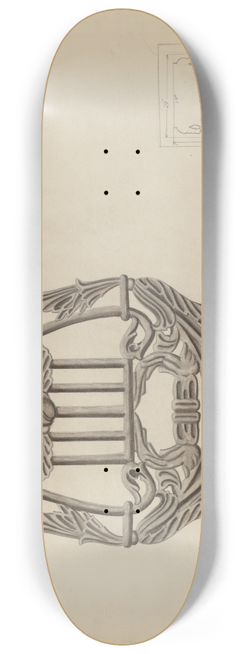 Edward L. Loper - Iron Bannister 8.25 inch art skate deck