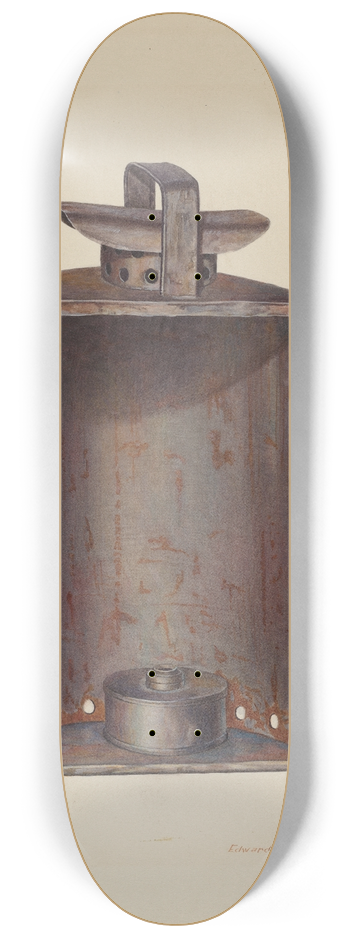 Edward L. Loper - Lantern 8.25 inch art skate deck