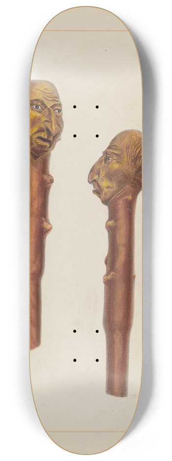 Edward L. Loper - Walking Stick 8.25 inch art skate deck