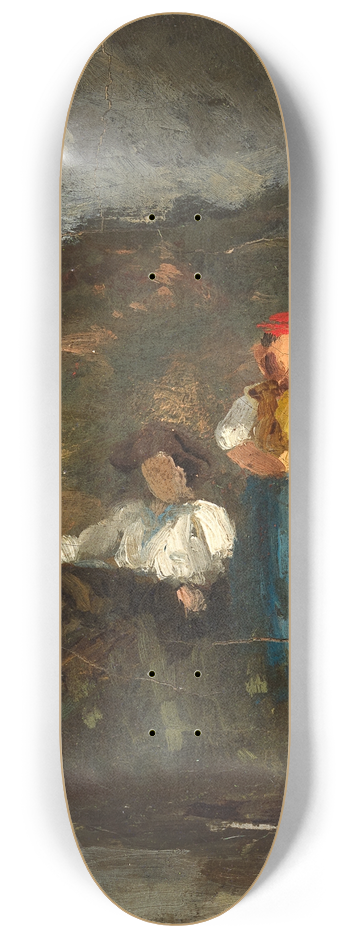 Edward Mitchell Bannister - Repose 8.25 inch art skate deck