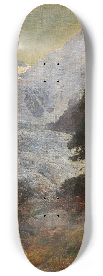 Edward Theodore Compton - Am Morteratschgletscher 8.25 inch art skate deck