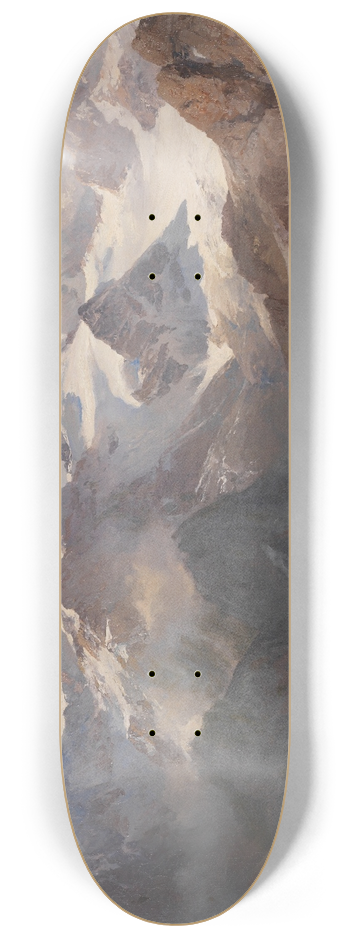 Edward Theodore Compton - Sylvretta vom grossen Maderer 8.25 inch art skate deck