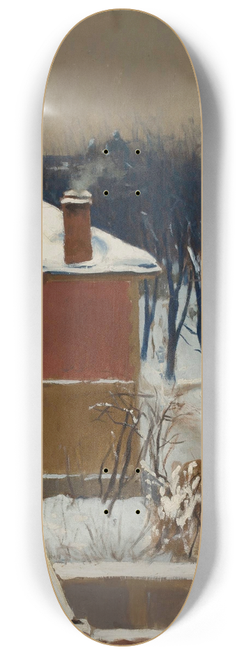 Edward Trojanowski - Planty Park in Krakw 8.25 inch art skate deck