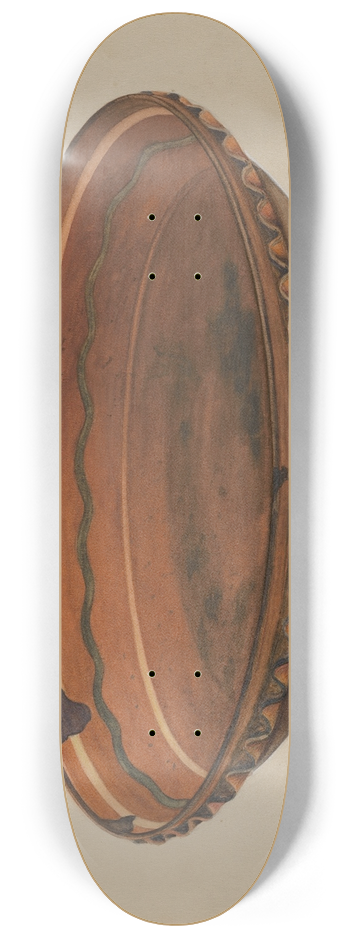 Edward White - Economy Pie Plate 8.25 inch art skate deck