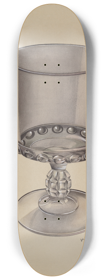Edward White - Spoon Holder 8.25 inch art skate deck