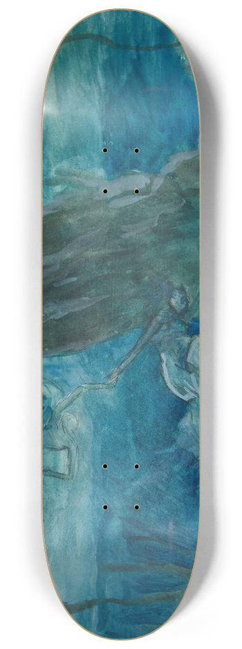 Edwin Austin Abbey - Underwaterscene 8.25 inch art skate deck