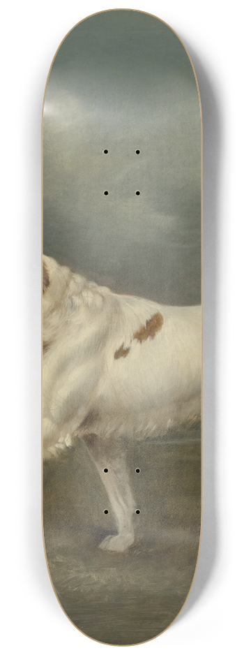 Edwin Cooper - A Spaniel in a Landscape 8.25 inch art skate deck