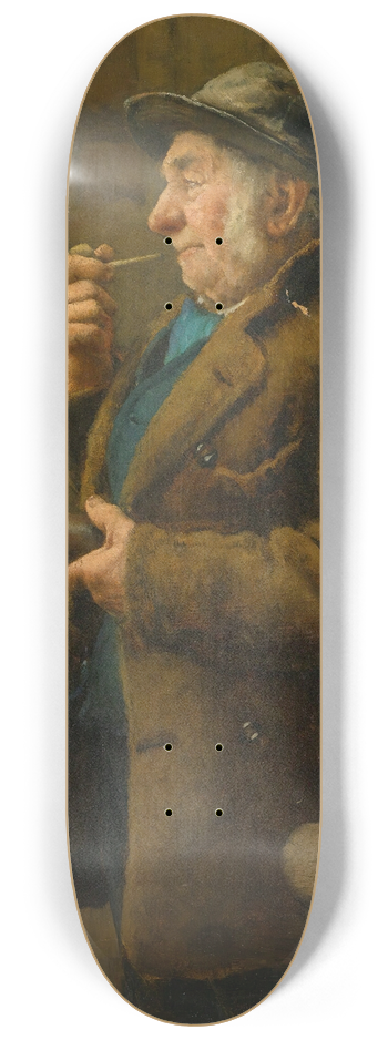 Edwin Harris - The old pilot 8.25 inch art skate deck