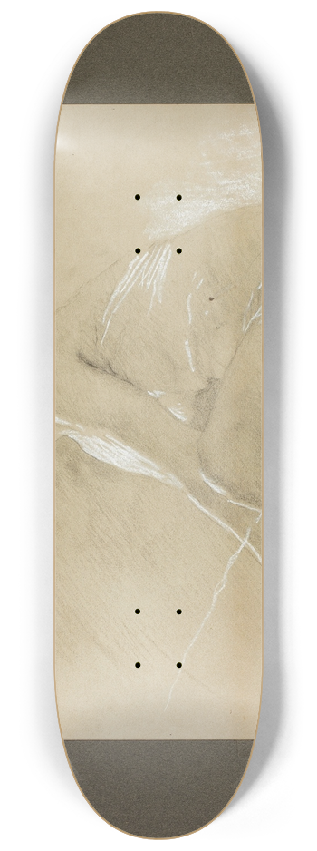 Edwin Howland Blashfield - Terpsichore 8.25 inch art skate deck