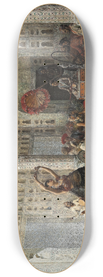 Edwin Lord Weeks - The Nautch 8.25 inch art skate deck
