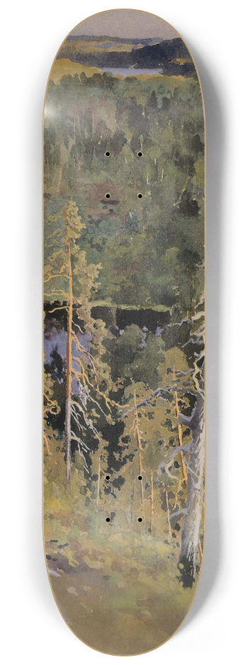 Eero Jrnefelt - Forest Landscape 8.25 inch art skate deck
