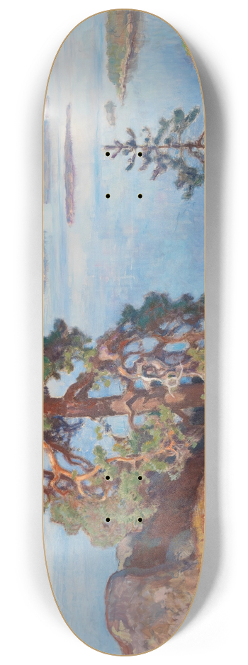 Eero Jrnefelt - Landscape from Koli 8.25 inch art skate deck