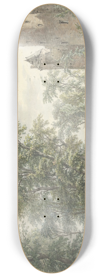Egbert van Drielst - Rune van het Huis De Haer 8.25 inch art skate deck