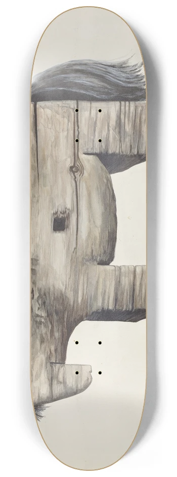 Einar Heiberg - Horse 8.25 inch art skate deck