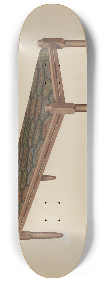Elbert S. Mowery - Shaker Bed 8.25 inch art skate deck