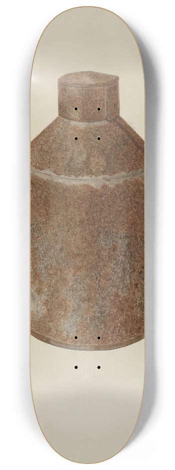 Eldon Allen - Tin Tea Caddy 8.25 inch art skate deck