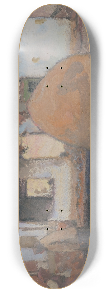 Elemr Halsz-Hradil - After the Passage of the Front 8.25 inch art skate deck