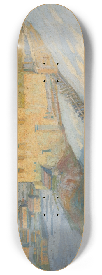 Elemr Halsz-Hradil - Winter country 8.25 inch art skate deck