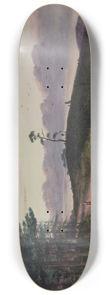 Elijah Walton - Road Over Cofton Hill 8.25 inch art skate deck