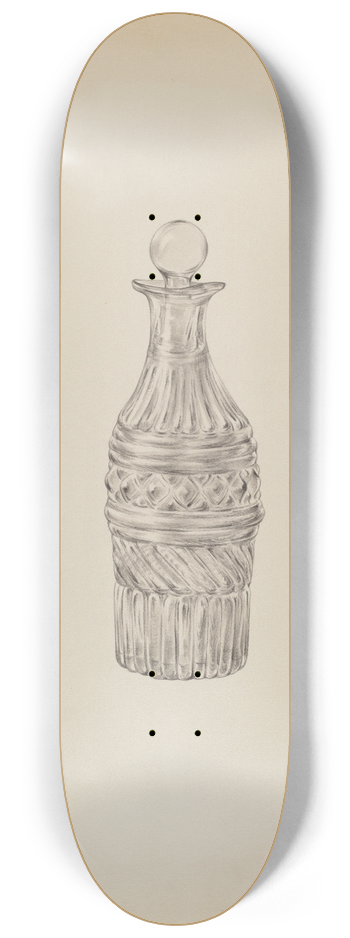 Elisabeth Fulda - Cruet Bottle 8.25 inch art skate deck
