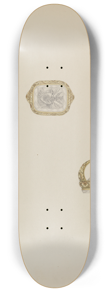 Eliseo Rodriguez - Fob Seal 8.25 inch art skate deck