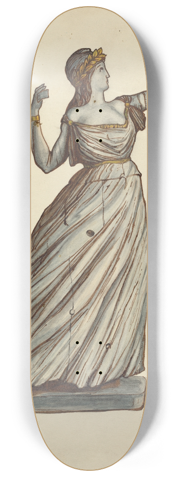 Elizabeth Fairchild - Figurehead 8.25 inch art skate deck