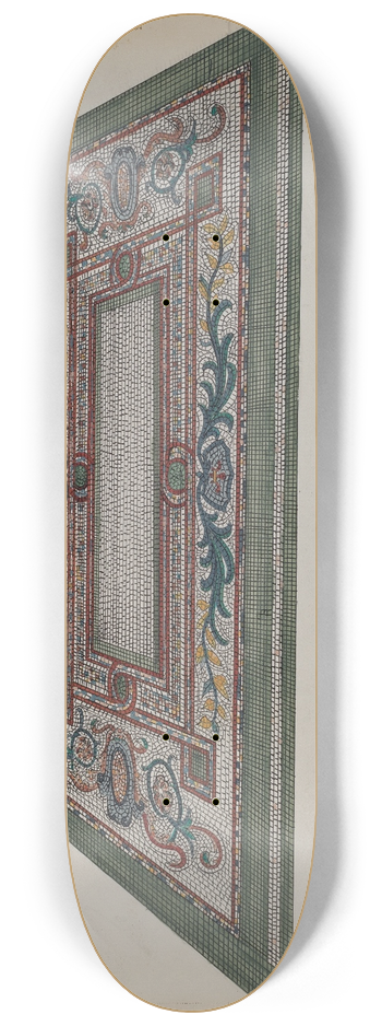 Ellen Duncan - Marble Mosaic Floor 8.25 inch art skate deck