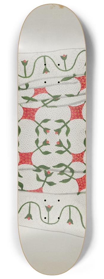 Ellen Duncan - Patchwork Quilt 8.25 inch art skate deck