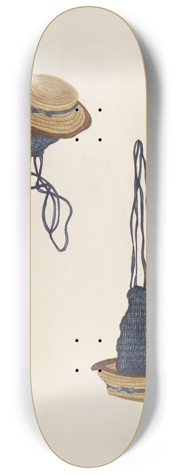 Ellen Duncan - Wedding Coin Purse 8.25 inch art skate deck