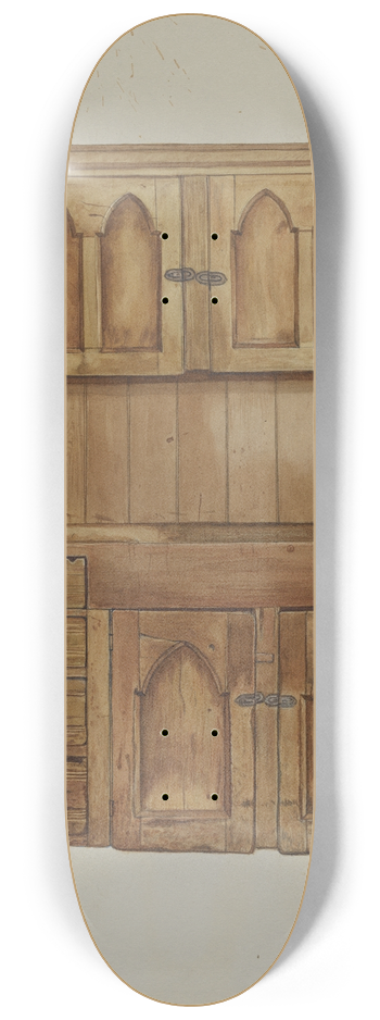 Elmer R. Kottcamp - Sink Bench 8.25 inch art skate deck