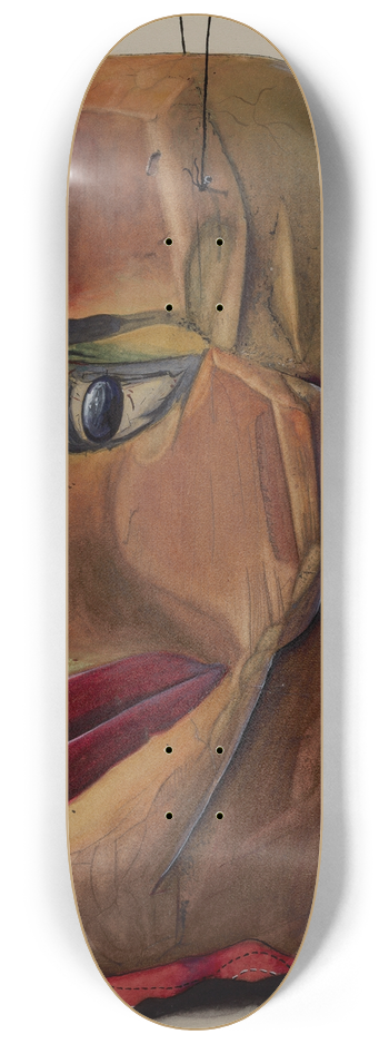 Elmer Weise - Marionette (Detail) 8.25 inch art skate deck