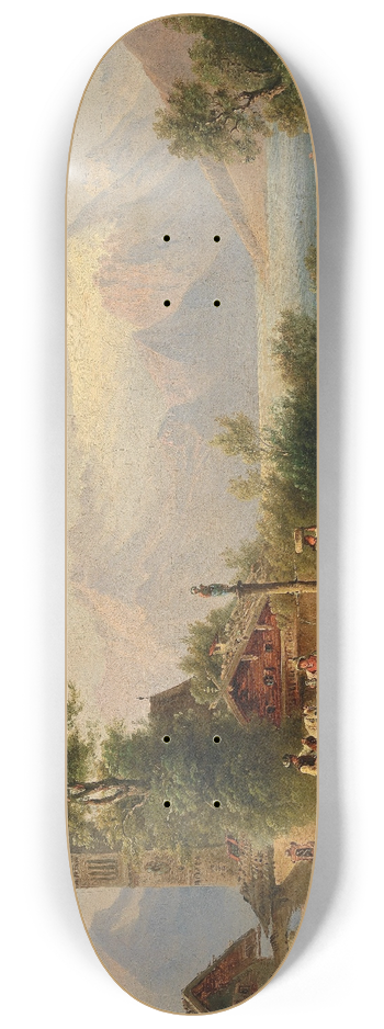 Emil Barbarini - Bei Zell am See 8.25 inch art skate deck