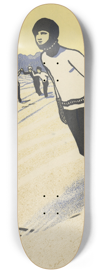 Emil Cardinaux - Thomasianum, Bern 8.25 inch art skate deck