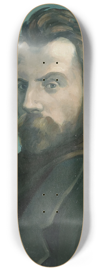 Emile Bernard - Self-portrait 8.25 inch art skate deck
