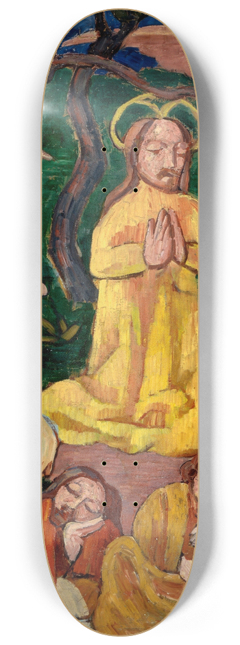 Emile Bernard - Yellow Christ 8.25 inch art skate deck
