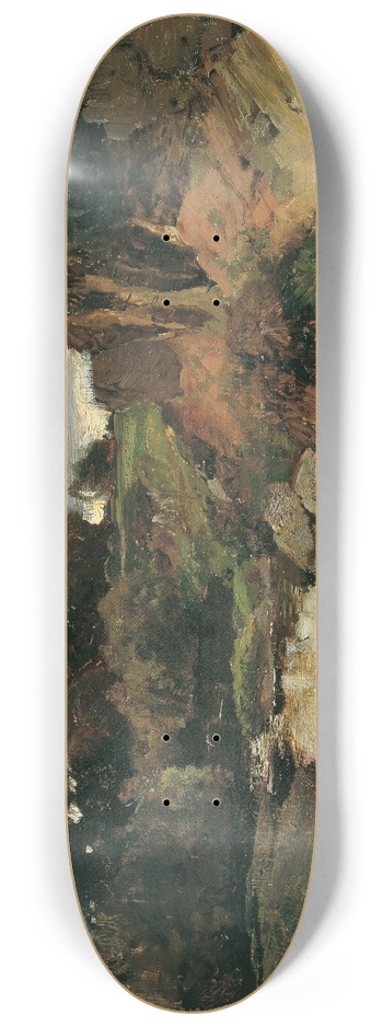 Emil Jakob Schindler - Am Tullnbach bei Plankenberg 8.25 inch art skate deck