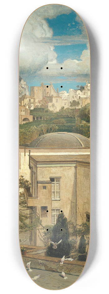 Emil Lugo - View of Capri 8.25 inch art skate deck